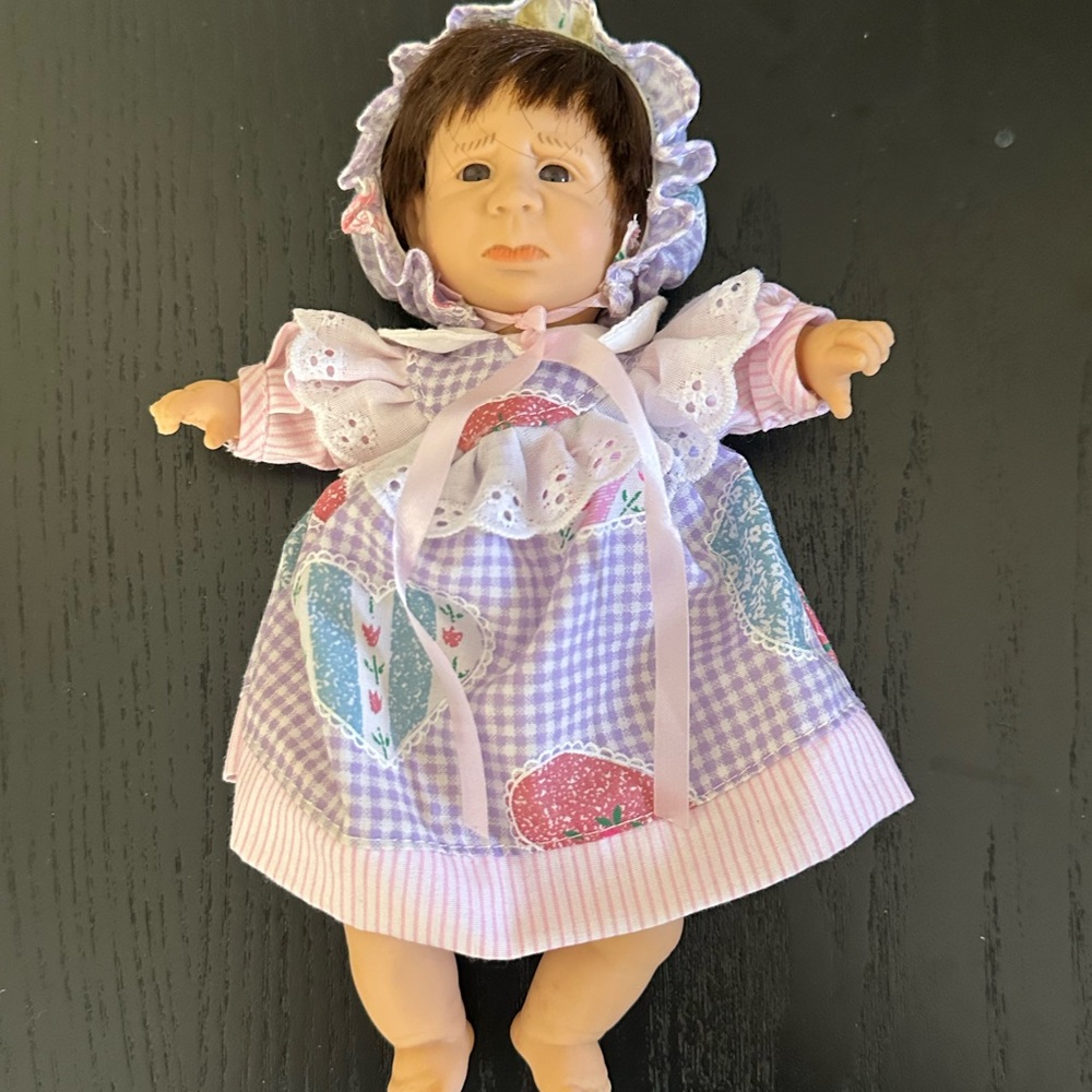 Gi-Go Doll My Pals Collection 1990s Sad Pouting Girl Expressions 7.5” Soft Body